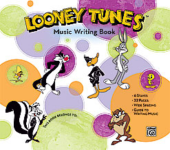 Looney Tunes Music Writing Book Book