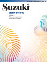 Alfred Suzuki S               Suzuki Violin School Volume 4 International Edition - Piano Accompaniment