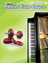 Alfred    Premier Piano Course: Technique Book 2B