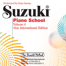 Suzuki Piano School New International Edition CD, Volume 4 [Piano]