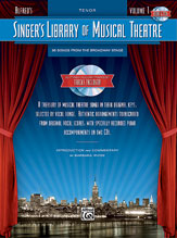 Singer's Library of Musical Theatre - Vol. 1 - Tenor Book/2-CDs Pack Tenor Voic