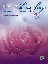 Alfred RodriguEasy            Nine Poetic Love Songs - Book/CD - Vocal / Piano