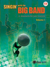 Alfred    Singin' with the Big Band Volume 1: 11 Standards for Jazz Vocalists - Book / CD