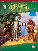 Alfred Arlen H                Wizard of Oz Instrumental Solos Book / CD - Flute