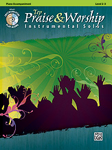 Alfred    Top Praise & Worship Instrumental Solos Play-Along - Piano Accompaniment Book / CD