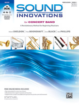 Sound Innovations for Concert Band, Book 1 [Percussion Snare Drum, Bass Drum & Accessories]