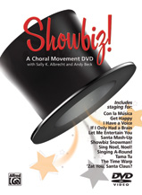 Showbiz! Choral Movement Dvd by Albrecht Sally K Sally K. Albrecht; A for DVD Choral