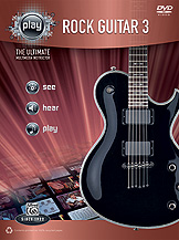 Alfred    Alfred's PLAY - Rock Guitar 3 - Book / DVD