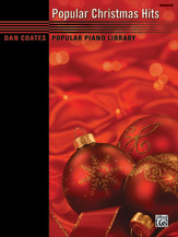 Alfred  Coates, Dan  Dan Coates Popular Piano Library - Popular Christmas Hits