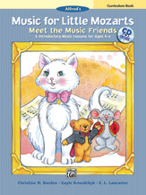 Alfred    Music for Little Mozarts - Meet the Music Friends Curriculum Book/CD