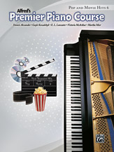 Premier Piano Course: Pop & Movie Hits Book - 6