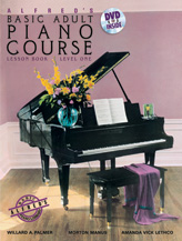 Alfred Palmer/Manus/Lethco   Alfred's Basic Adult Piano Course: Lesson Book 1 w/DVD