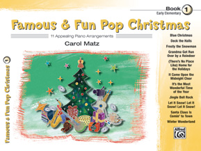 Alfred  Matz  Famous & Fun Pop Christmas Book 1