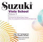 Suzuki Viola School Vol 9 CD VIOLA CD