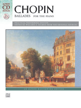 Chopin: Ballades [Piano] piano/CD
