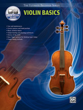 Ultimate Beginner Series: Violin Basics w/dvd [violin]