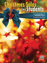 Alfred  Tom Gerou  Christmas Solos for Students Book 3