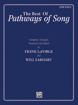 Alfred  LaForge/Earhart  Best of Pathways of Song - Low Voice - Book / CD