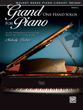 Alfred Bober                  Grand One-Hand Solos For Piano Book 6