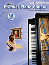 Alfred    Premier Piano Course: Masterworks Book 3 Book/CD