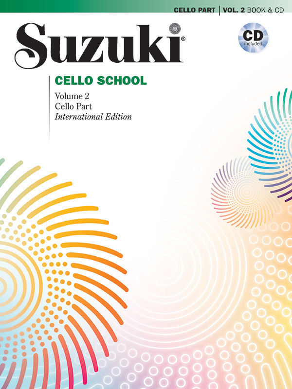 Alfred   Tsuyoshi Tsutsumi Suzuki Cello School Volume 2 Book/CD