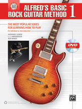 Alfred    Alfred's Basic Rock Guitar Book 1 - Book/DVD