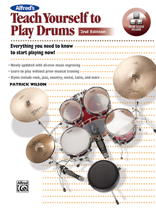Alfred's Teach Yourself to Play Drums w/dvd