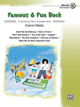 Alfred  Carol Matz  Famous & Fun Rock Book 5