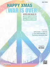 Happy Xmas (War is Over) - Easy Piano