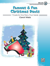 Alfred                      Matz  Famous & Fun Christmas Duets Book 2 - 1 Piano  / 4 Hands