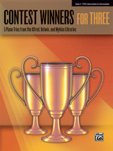 Alfred                        Contest Winners For Three - Book 4 - Early Intermediate to Intermediate - 1 Piano  / 4 Hands