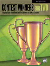 Alfred                        Contest Winners For Two - Book 3 - Early Intermediate - 1 Piano  / 4 Hands