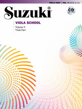 Suzuki Viola School Vol 9 Book w/cd