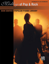 Dan Coates Popular Piano Library: Medleys of Pop & Rock [Piano] Piano solo