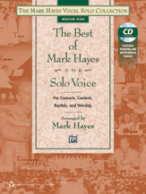 Best of Mark Hayes for Solo Voice [acc. cd] Medium Hig