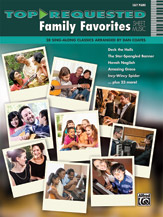 Alfred  Dan Coates  Top-Requested Family Favorites Sheet Music - Easy Piano