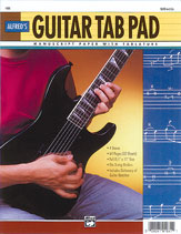 Guitar TAB Pad (8.5" x 11") [Guitar] -
