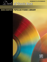 Alfred various Coates D  Dan Coates Popular Piano Library - Duets of Classic Rock