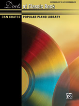 Duets of Classic Rock [intermediate piano duet] Coates