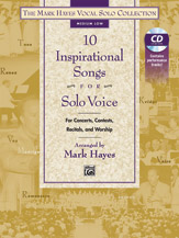 Jubilate  Hayes, M  Mark Hayes Vocal Solo Collection:10 Inspirational Songs for Solo Voice Medium Low Book/CD
