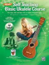 Alfred    Alfred's Self-Teaching Basic Ukulele Course - Book / CD / DVD
