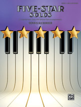 Five Star Solos Bk 3 FED-P3 [late elementary piano] Alexander