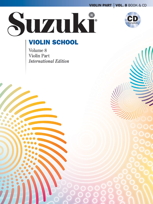Alfred   William Preucil Suzuki Violin School Volume 8 Revised Book / CD