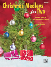 Christmas Medleys for Two Book 2 [early intermediate piano duet] Rossi