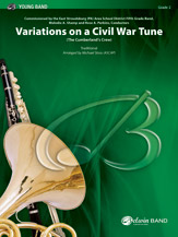 Variations on a Civil War Tune - Concert Band