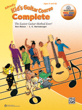 Alfred Manus / Harnsberger    Alfred's Kid's Guitar Course Complete Book/Online Audio