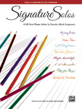 Alfred various              Kowalchyk  Signature Solos Book 2 - Elementary to Late Elementary