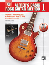 Alfred    Alfred's Basic Rock Guitar Method 1 - Book / Online Audio