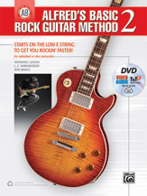 Alfred    Alfred's Basic Rock Guitar Method 2 - Book / Online Audio / DVD