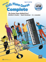 Alfred's Kid's Piano Course, Complete [Keyboard/Piano]
